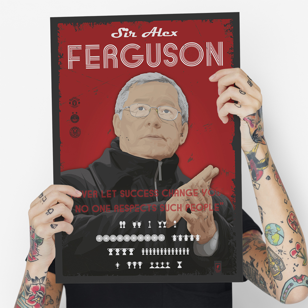 алекс фергюсон постер