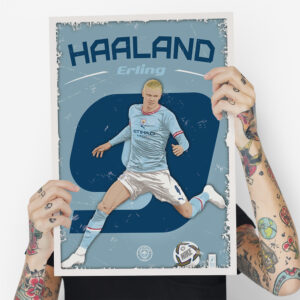 Голанд Манчестер Сіті постер