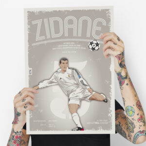 Зідан-Реал-Мадрид-постер