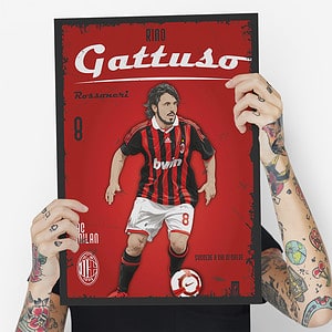 Гаттузо Мілан постер