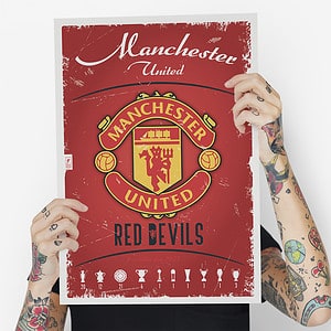 Манчестер-Юнайтед-постер