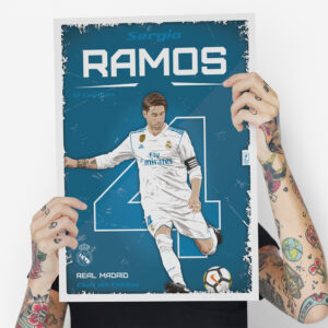 Sergio-Ramos-постер
