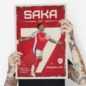 Постер Сака, Арсенал | плакат на стіну