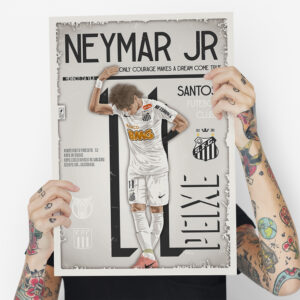 Неймар, Сантос, постер