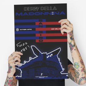 Міланське дербі, Інтер, постер під склом